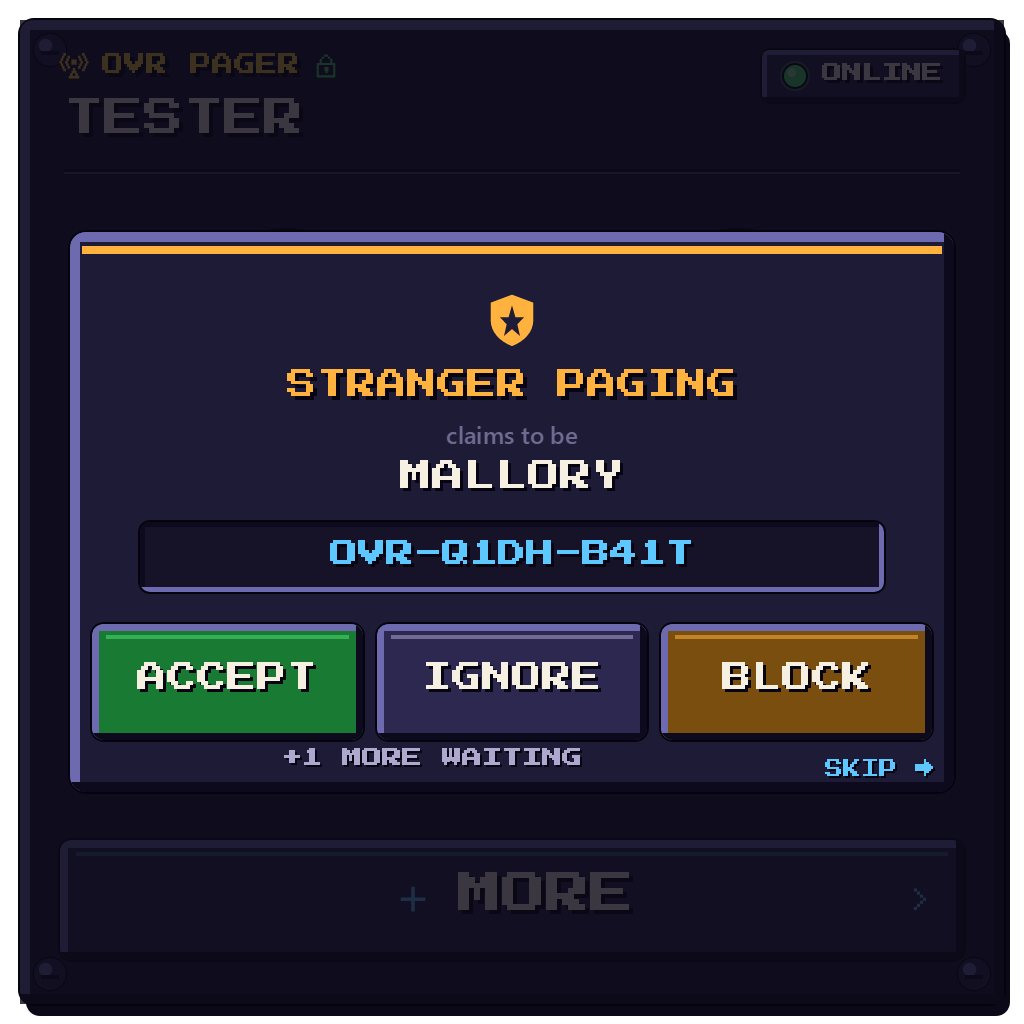 Stranger consent gate